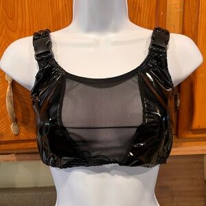 Rave with mi gente buckle top